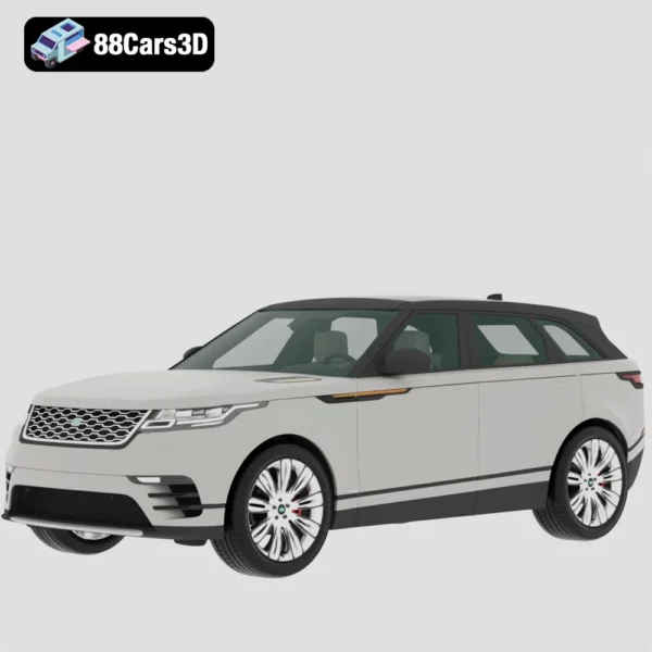 Land Rover Velar First Edition 3D Model with HQ Interior