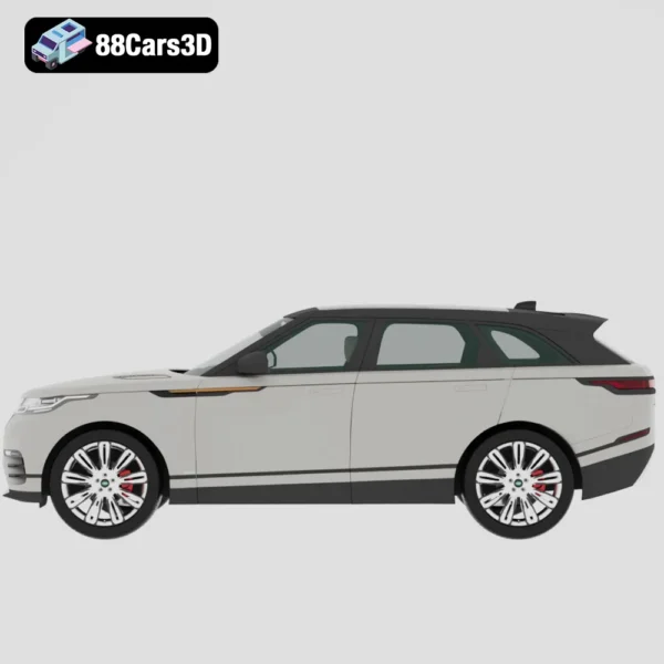Land Rover Velar First Edition 3D Model with HQ Interior 3D Printable STL