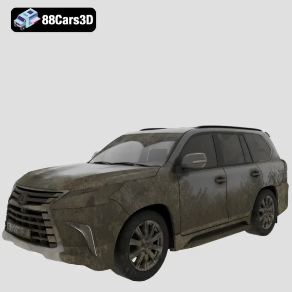 Lexus LX-003 Lexus LX 3D Model Luxury Full Size SUV for Rendering