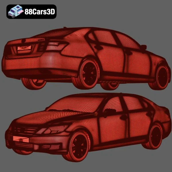 Lexus_LS_hybrid_2010-007 Lexus LS Hybrid 2010 3D Model