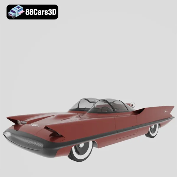 Lincoln Futura 1955 3D Model