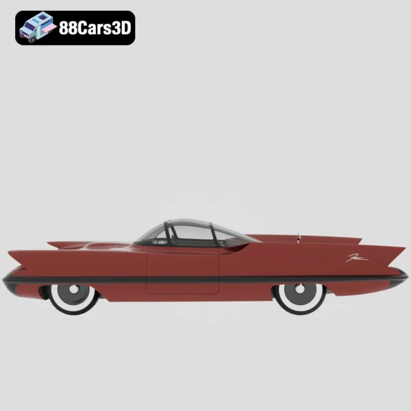 Lincoln Futura 1955 3D Model