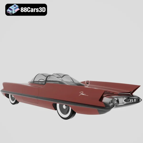 Lincoln Futura 1955 3D Model