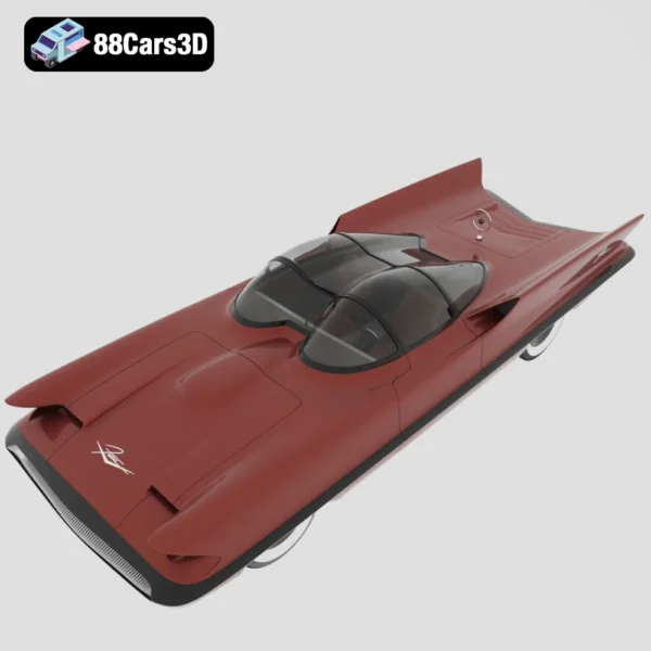 Lincoln Futura 1955 3D Model