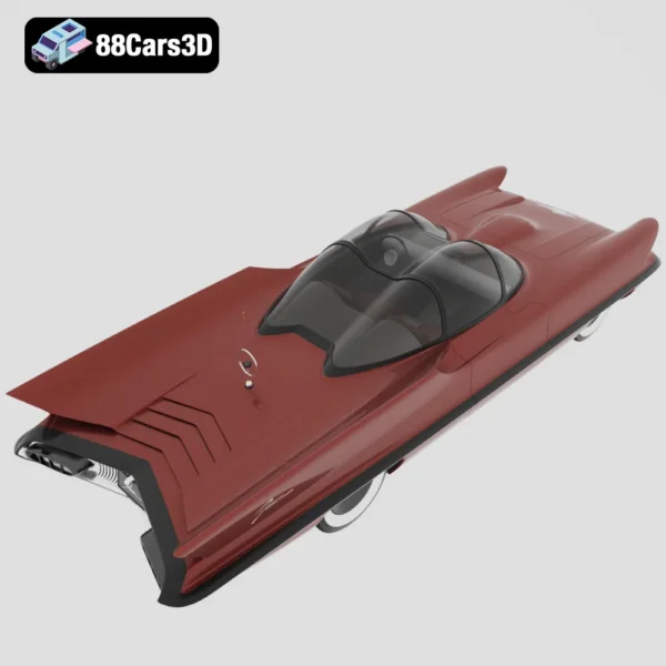 Lincoln Futura 1955 3D Model
