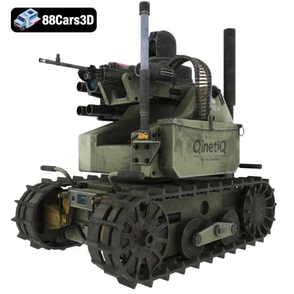 Modular Advanced Armed Robotic System (MAARS) 3D Model