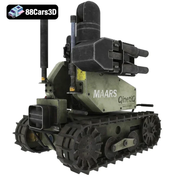 Modular Advanced Armed Robotic System (MAARS) 3D Model