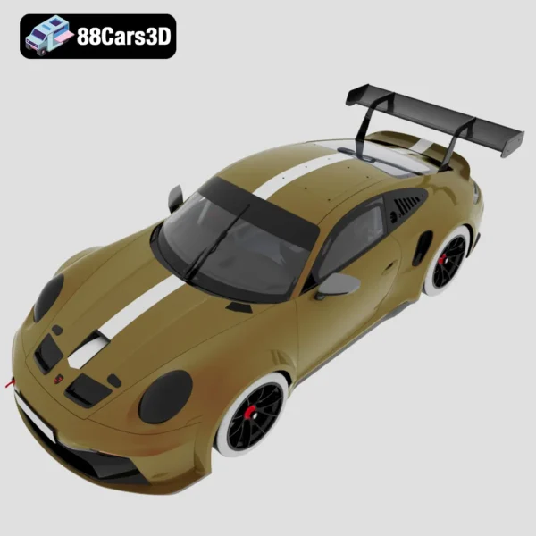 Porsche_911_GT3_Cup_2021_004 Porsche 911 GT3 Cup 2021 3D Model Race Ready Sports Car Asset