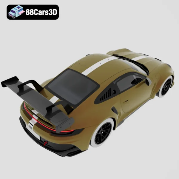 Porsche_911_GT3_Cup_2021_005 Porsche 911 GT3 Cup 2021 3D Model Race Ready Sports Car Asset