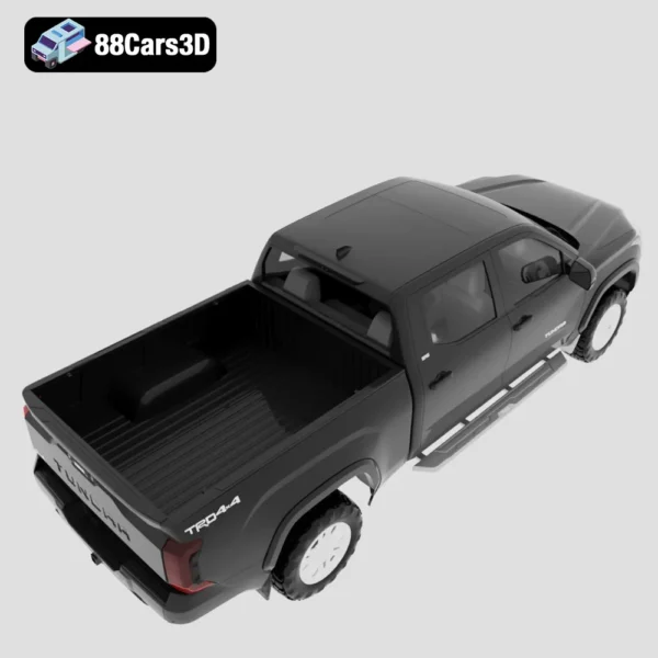 Toyota Tundra SR5 TRD 2022 3D Model Full-Size Off-Road Pickup Truck