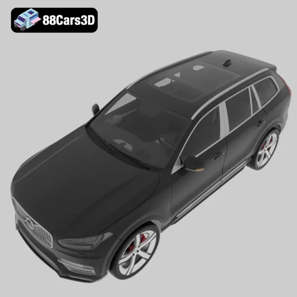 Volvo_XC90_(Mk2)_Heico_2016-004 Volvo XC90 Heico 2016 3D Model with HQ Interior Luxury SUV