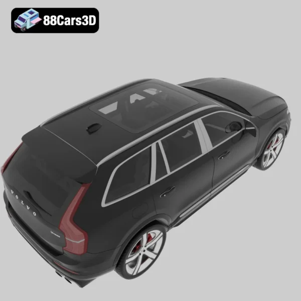 Volvo_XC90_(Mk2)_Heico_2016-005 Volvo XC90 Heico 2016 3D Model with HQ Interior Luxury SUV