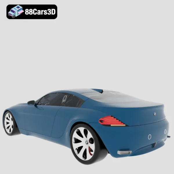 bmw_z9_2013-003 BMW Z9 2013 3D Model Futuristic Concept Coupe for Rendering