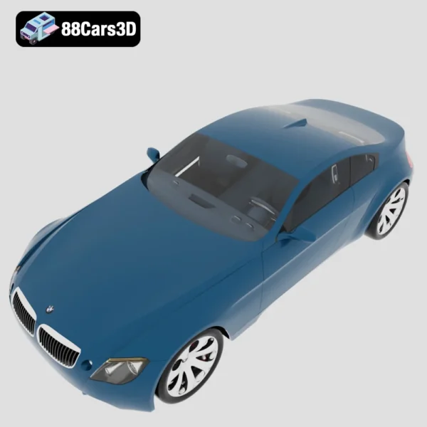 bmw_z9_2013-004 BMW Z9 2013 3D Model Futuristic Concept Coupe for Rendering