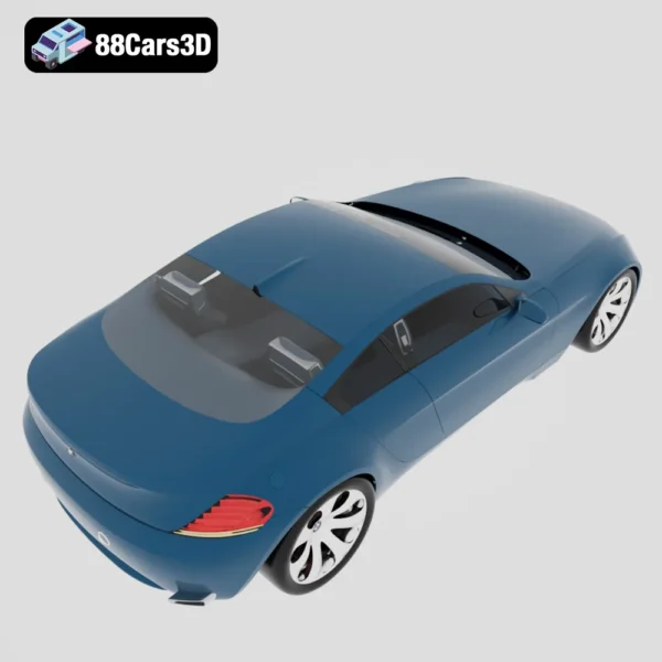 bmw_z9_2013-005 BMW Z9 2013 3D Model Futuristic Concept Coupe for Rendering