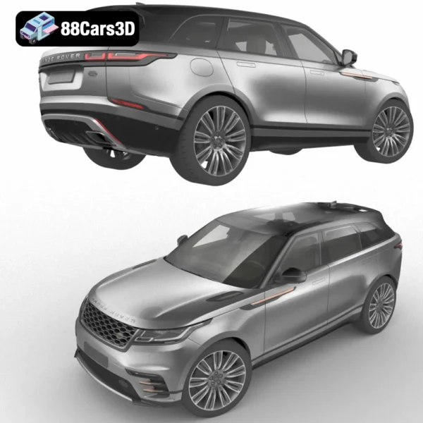 land-rover-range-rover-velar-006 Land Rover Range Rover Velar 2018 3D Model Luxury Midsize SUV