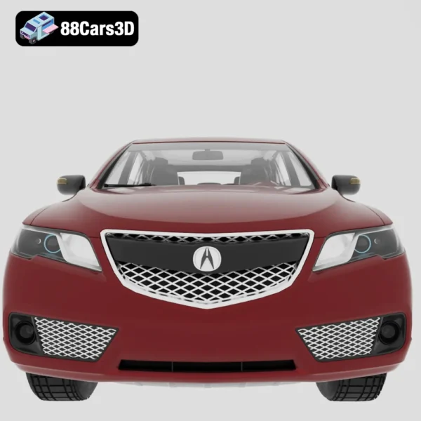 Acura MDX 3D Model  Luxury SUV