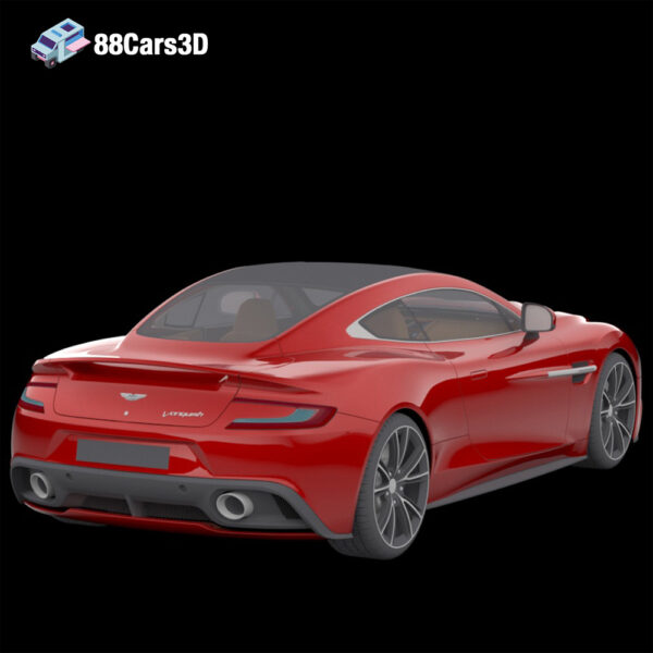 Aston Martin 2013 AM 310 Vanquish-001 Aston Martin AM 310 Vanquish 2013 3D Model Carbon Fiber Grand Tourer