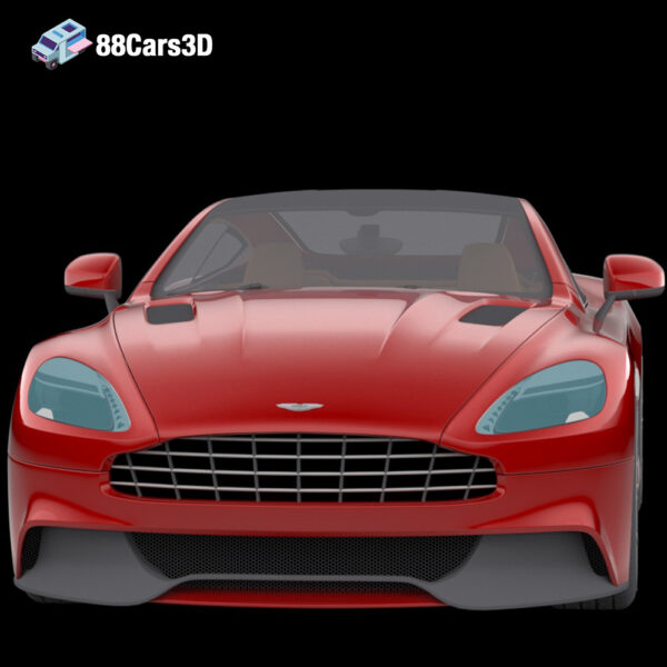 Aston Martin 2013 AM 310 Vanquish-006 Aston Martin AM 310 Vanquish 2013 3D Model Carbon Fiber Grand Tourer