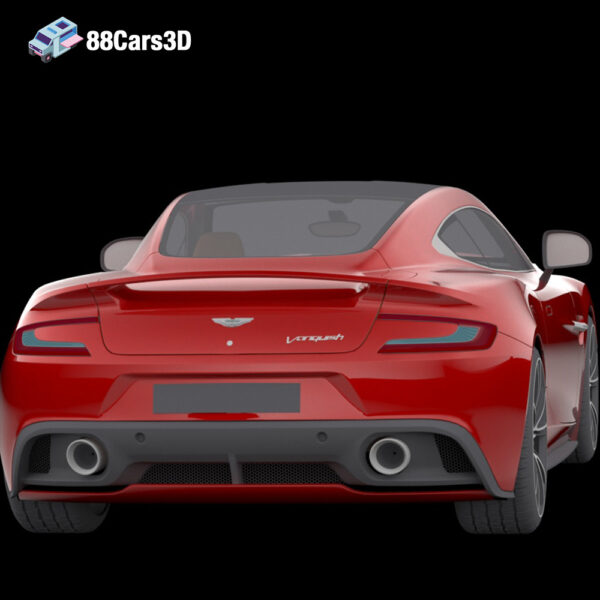 Aston Martin 2013 AM 310 Vanquish-007 Aston Martin AM 310 Vanquish 2013 3D Model Carbon Fiber Grand Tourer