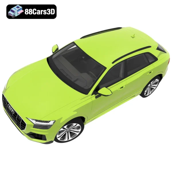 Audi Q8 2019 3D Model  Luxury Crossover SUV