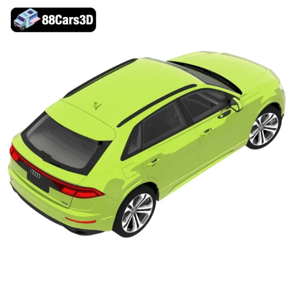 Audi Q8 2019 3D Model  Luxury Crossover SUV