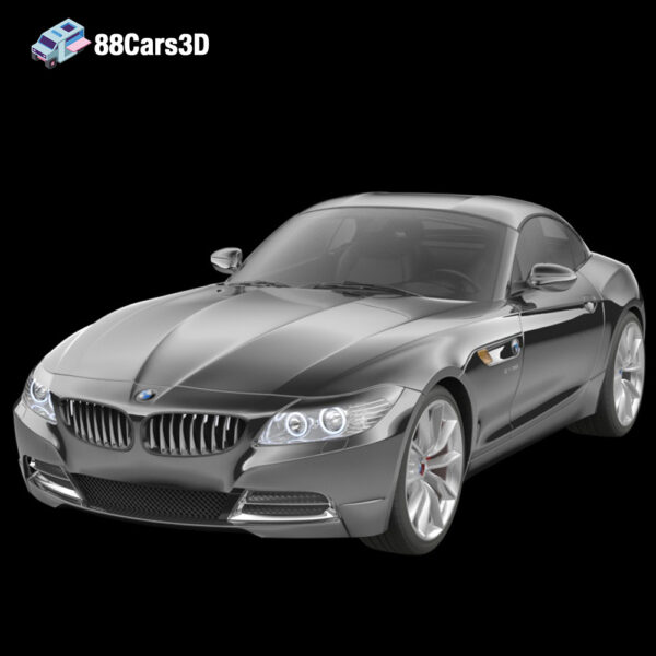 BMW Z4 G29 2019 Roadster 3D Model Convertible Sports Car