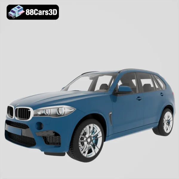 BMW X5M (F15) 2016 Meticulously Detailed 3D Model