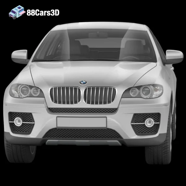 BMW-X6-006 BMW X6 3D Model Luxury Sports SUV