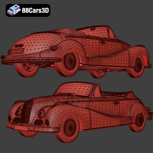 BMW502 Cabriolet-1954-008 BMW502 Cabriolet-1954-001