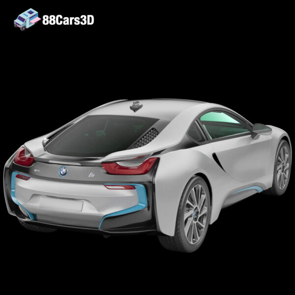 BMW_i8-MAZ-2015-002 BMW i8 2015 3D Model Plug in Hybrid Sports Coupe