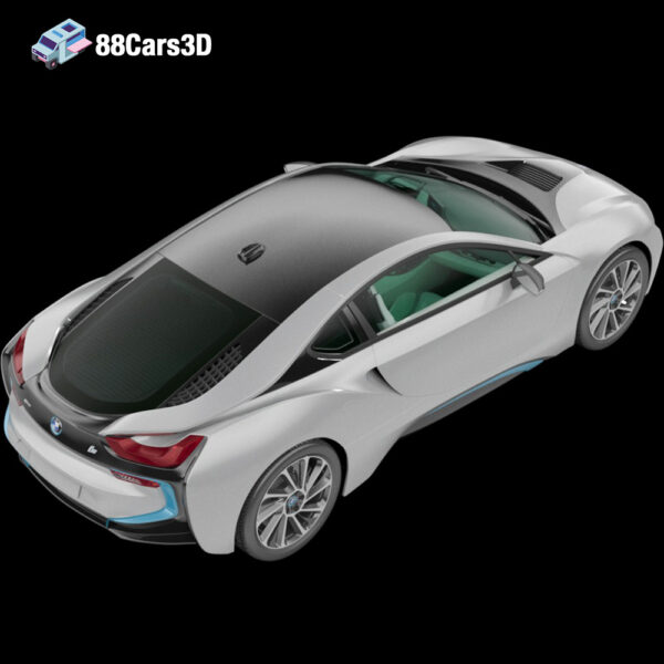 BMW_i8-MAZ-2015-005 BMW i8 2015 3D Model Plug in Hybrid Sports Coupe