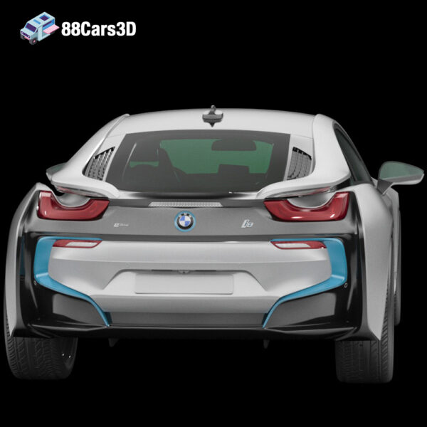 BMW_i8-MAZ-2015-006 BMW i8 2015 3D Model Plug in Hybrid Sports Coupe