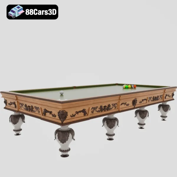 Ball Pool-001 Ball Pool 3D Model Fun Play Area for Rendering Simulation & Game Use