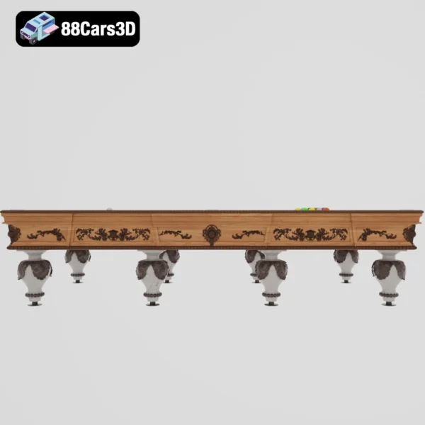 Ball Pool-002 Ball Pool 3D Model Fun Play Area for Rendering Simulation & Game Use