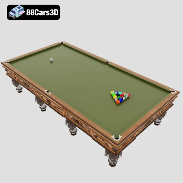 Ball Pool-003 Ball Pool 3D Model Fun Play Area for Rendering Simulation & Game Use