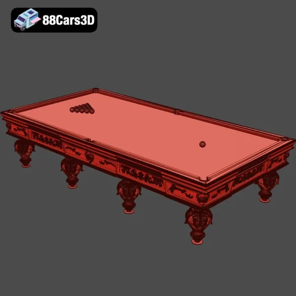 Ball Pool-005 Ball Pool 3D Model Fun Play Area for Rendering Simulation & Game Use