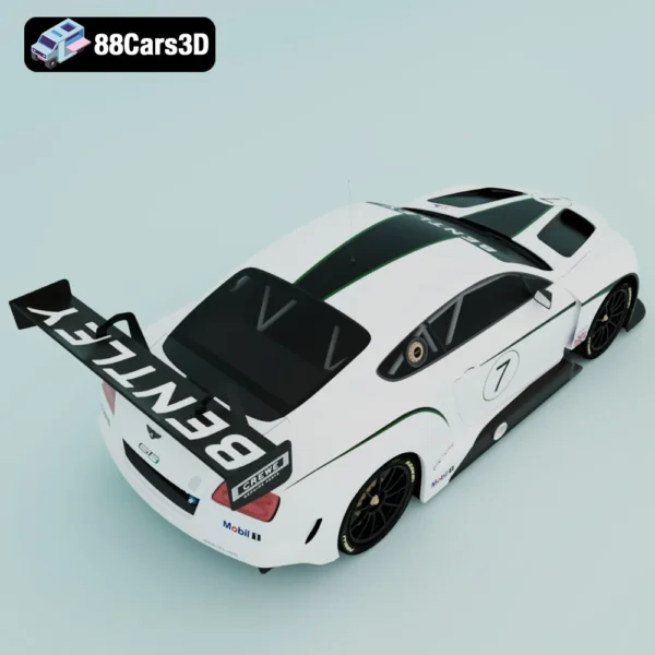 Bentley_Continental_GT3_2014-005 Bentley Continental GT3 3D Model Luxury Race Car for Rendering