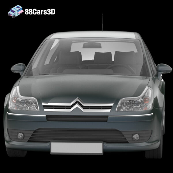 Citroën C4 3D Model Stylish Compact Hatchback