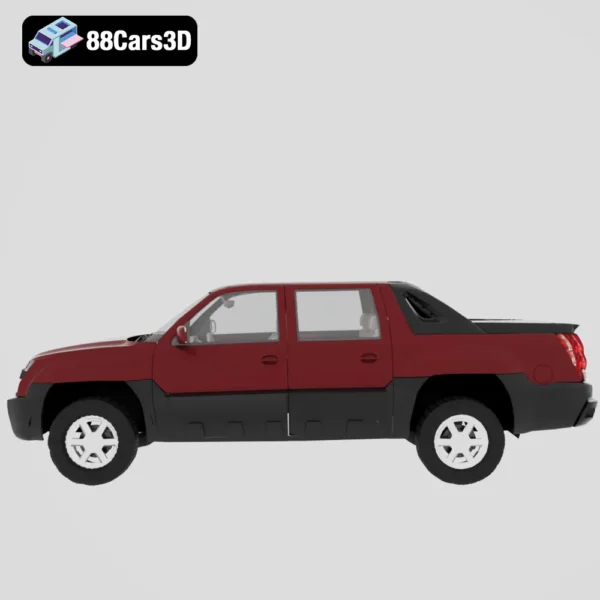 Chevrolet Avalanche 3D Model Versatile Pickup SUV