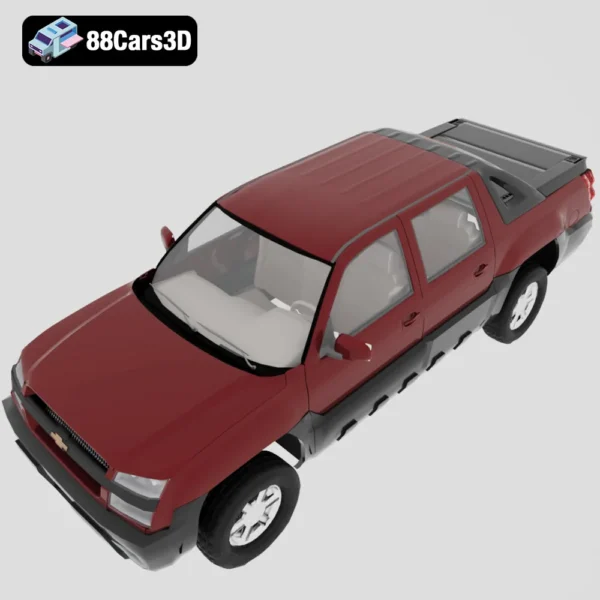 Chevrolet Avalanche 3D Model Versatile Pickup SUV