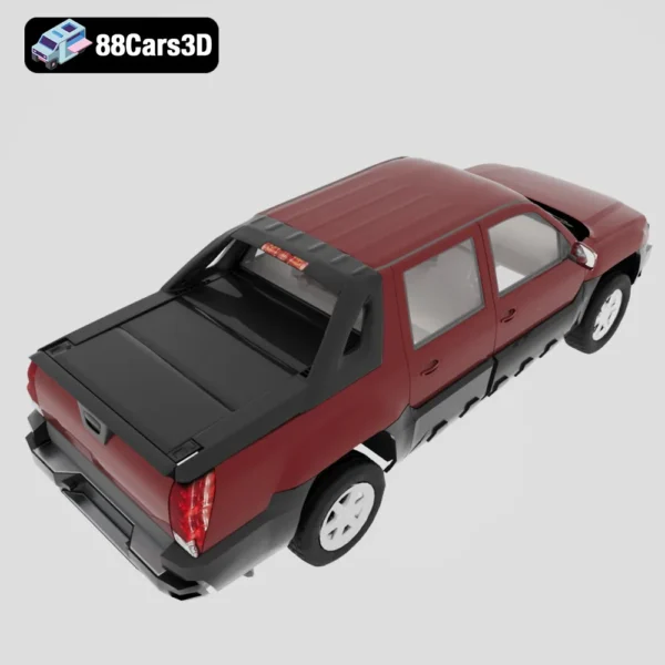 Chevrolet Avalanche 3D Model Versatile Pickup SUV