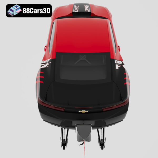 Chevrolet Camaro COPO 2016 3D Model Factory Drag Package