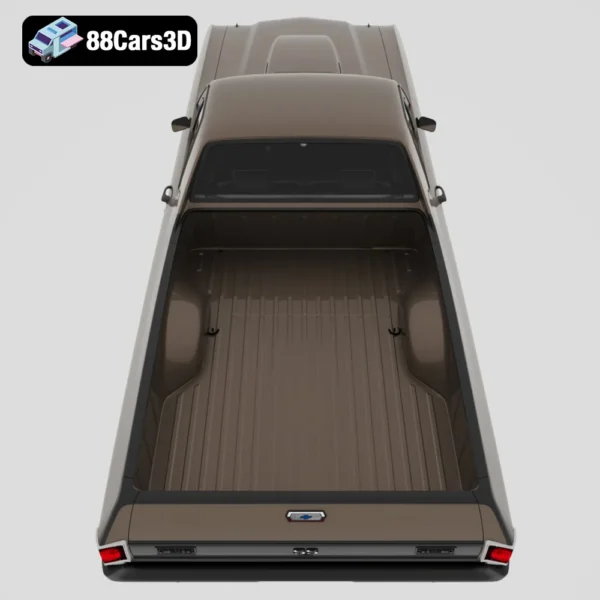 Chevrolet_El_Camino_SS_454_1970-006 Chevrolet El Camino SS 454 1970 3D Model Muscle Car and Pickup Hybrid