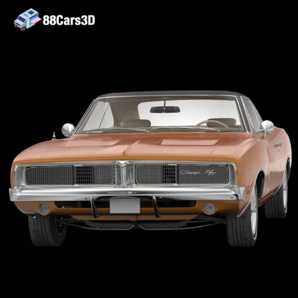Dodge Charger 1968-007 American Muscle & Classics Pack 4 in 1 Ford Dodge Chevrolet 3D Printable STL