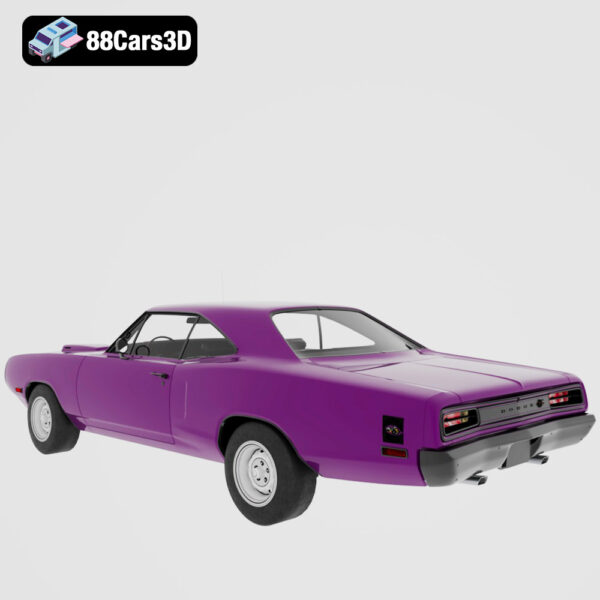 Dodge Coronet Super Bee 1970 3D Model Mopar B Body Muscle 3D Printable STL