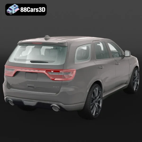 Dodge Durango 2018 3D Model  Full Size SUV