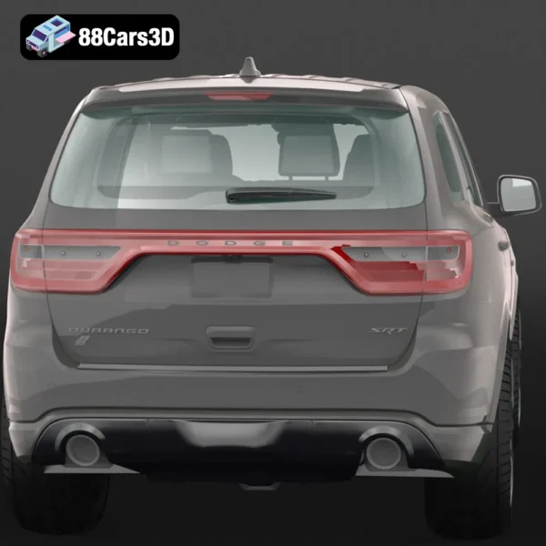 Dodge Durango 2018 3D Model  Full Size SUV