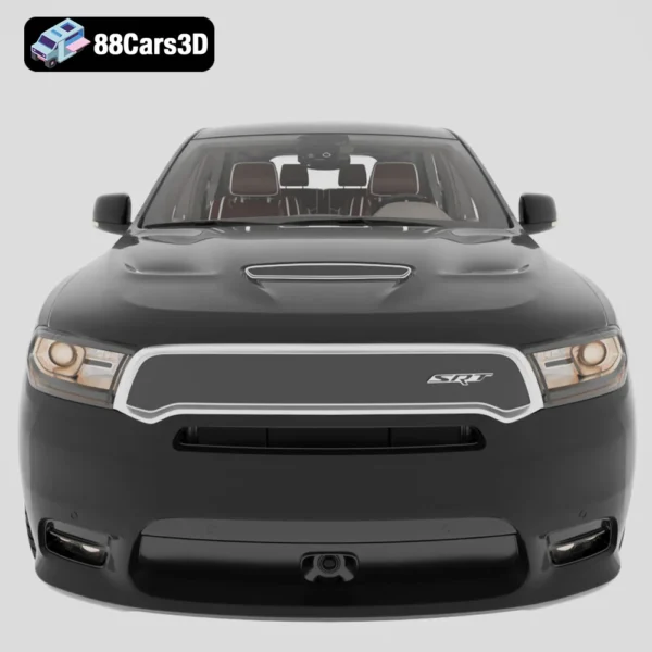 Dodge_Durango_SRT8_2018-007 Dodge Durango SRT8 2018 3D Model High Performance Full Size SUV