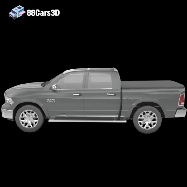 Dodge_RAM_1500_Laramie_Limited_2015_003 Dodge Ram 1500 Laramie Limited 3D Model Luxury Pickup for Rendering